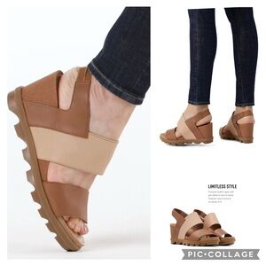 Sorel Women's Sandals in Brown and Tan